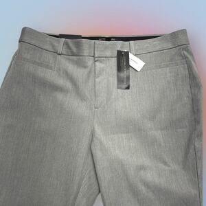 BANANA REPUBLIC Women’s 14 Gray CURVY ANKLE Dress Pant